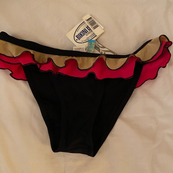 Lisa Blue Halter Bikini - Picture 2 of 8